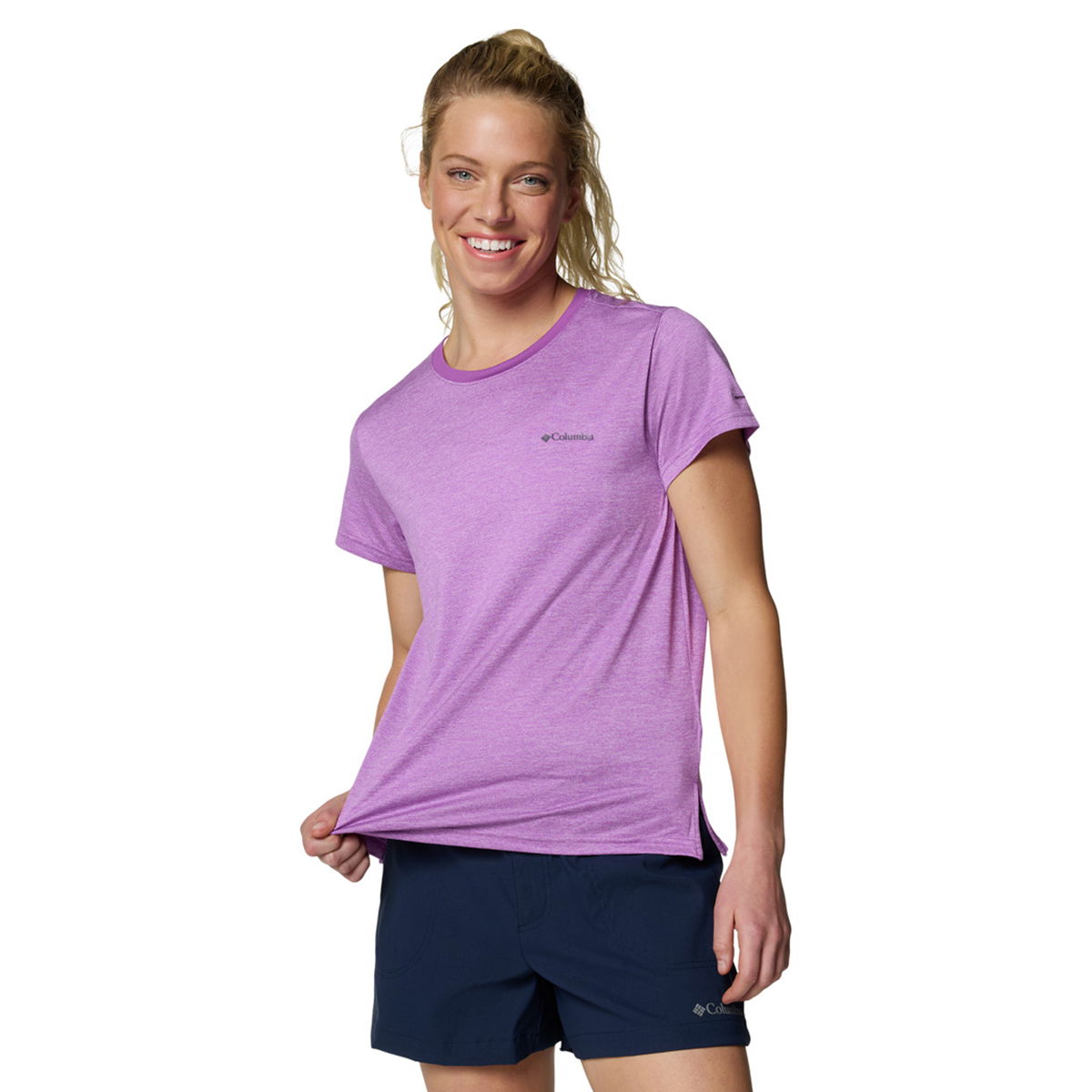 Bluevista Hill Kadın Mor Outdoor T-Shirt AL3349-581