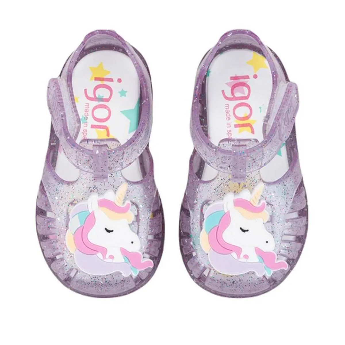 Tobby Unicornio Çocuk Mor Günlük Stil Sandalet S10341-352