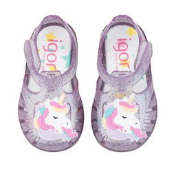 Tobby Unicornio Çocuk Mor Günlük Stil Sandalet S10341-352