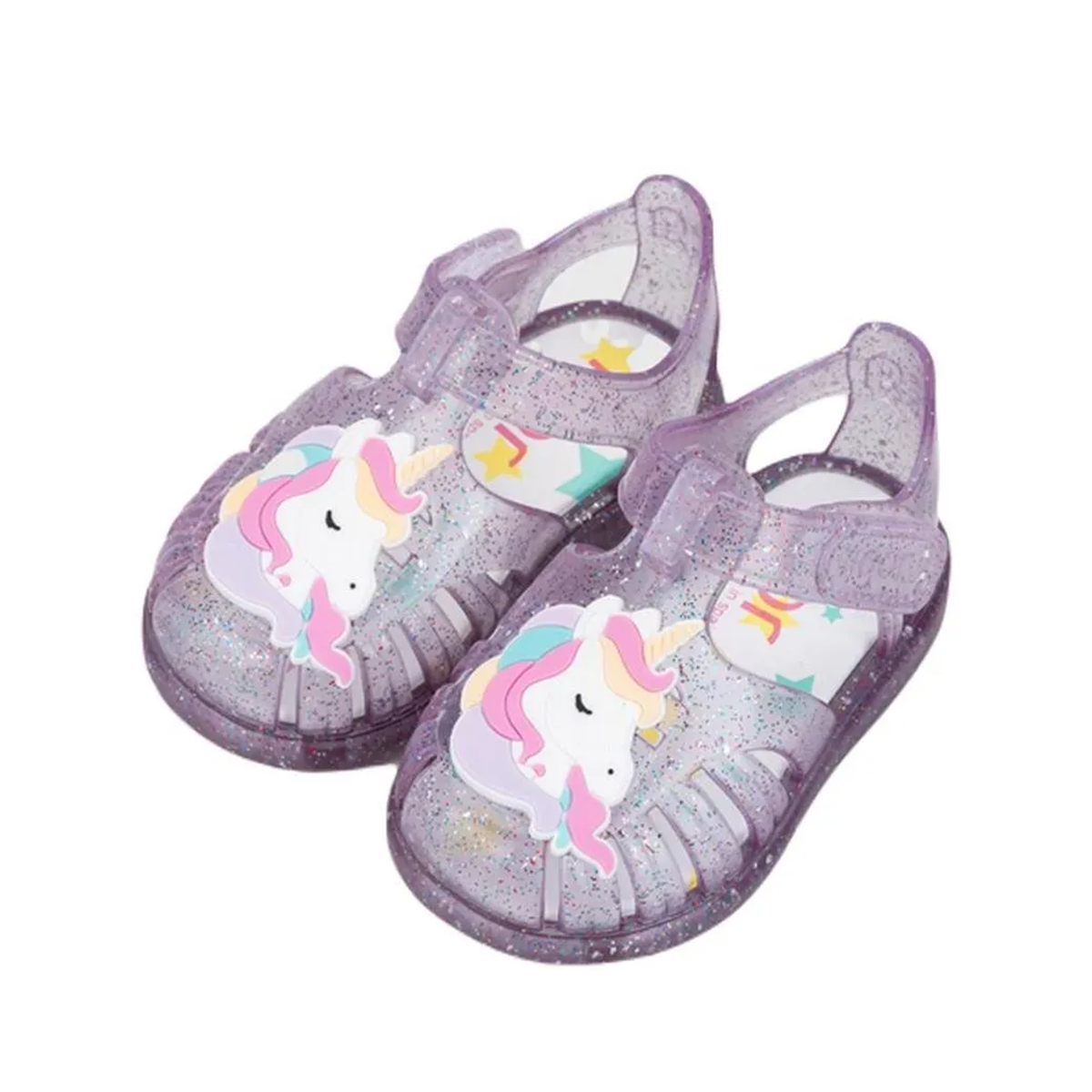 Tobby Unicornio Çocuk Mor Günlük Stil Sandalet S10341-352