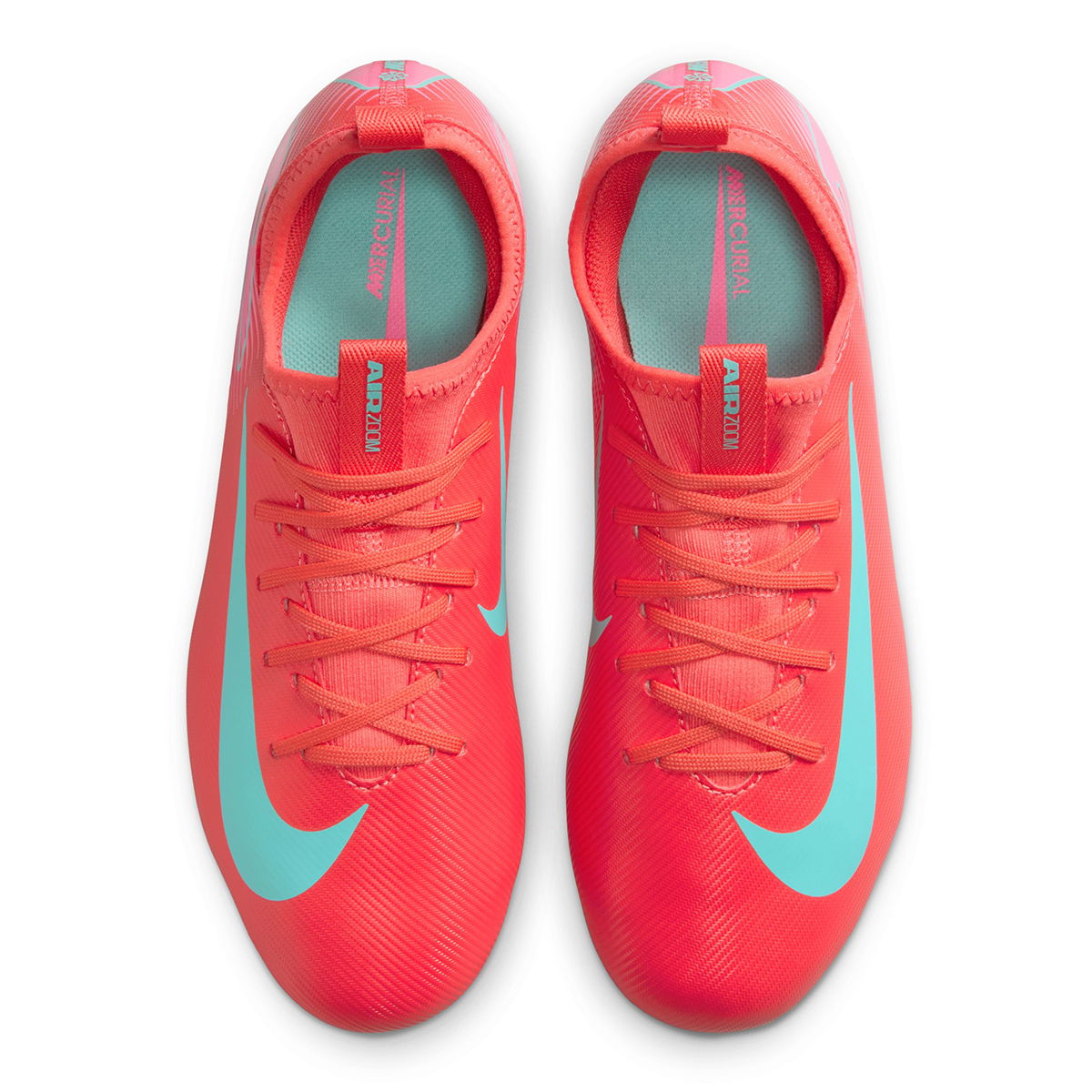 Mercurial Jr Zoom Vapor 16 Academy Fg/Mg Çocuk Kırmızı Futbol Krampon FQ8392-800