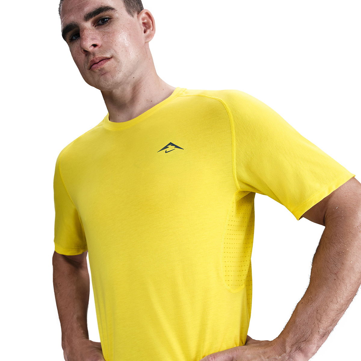 Dri-Fit Adv Erkek Sarı Koşu T-Shirt HJ3580-718