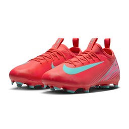 Mercurial Jr Zoom Vapor 16 Academy Fg/Mg Çocuk Kırmızı Futbol Krampon FQ8392-800