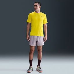 Dri-Fit Adv Erkek Sarı Koşu T-Shirt HJ3580-718