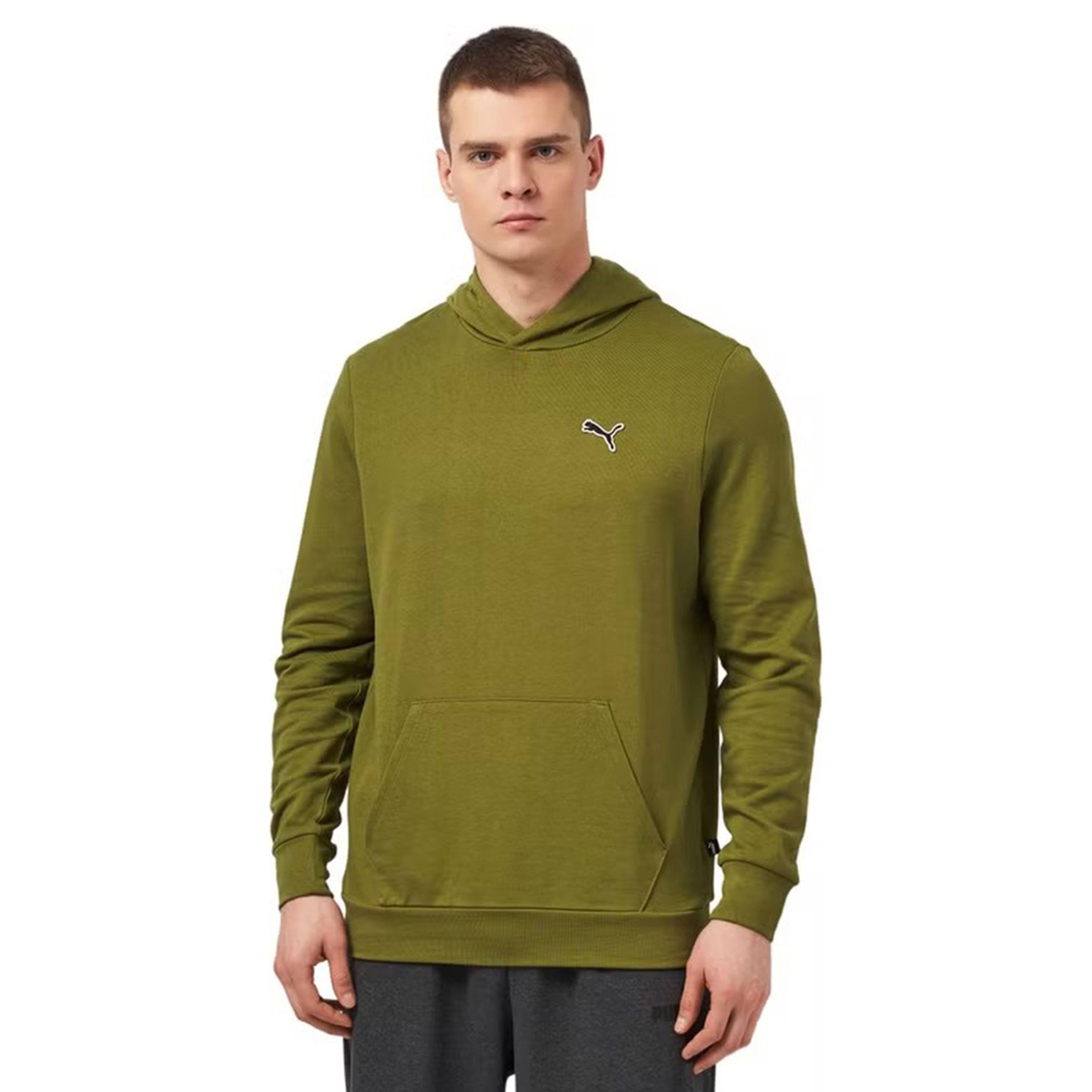 Better Essentials Erkek Yeşil Günlük Stil Sweatshirt 67597833