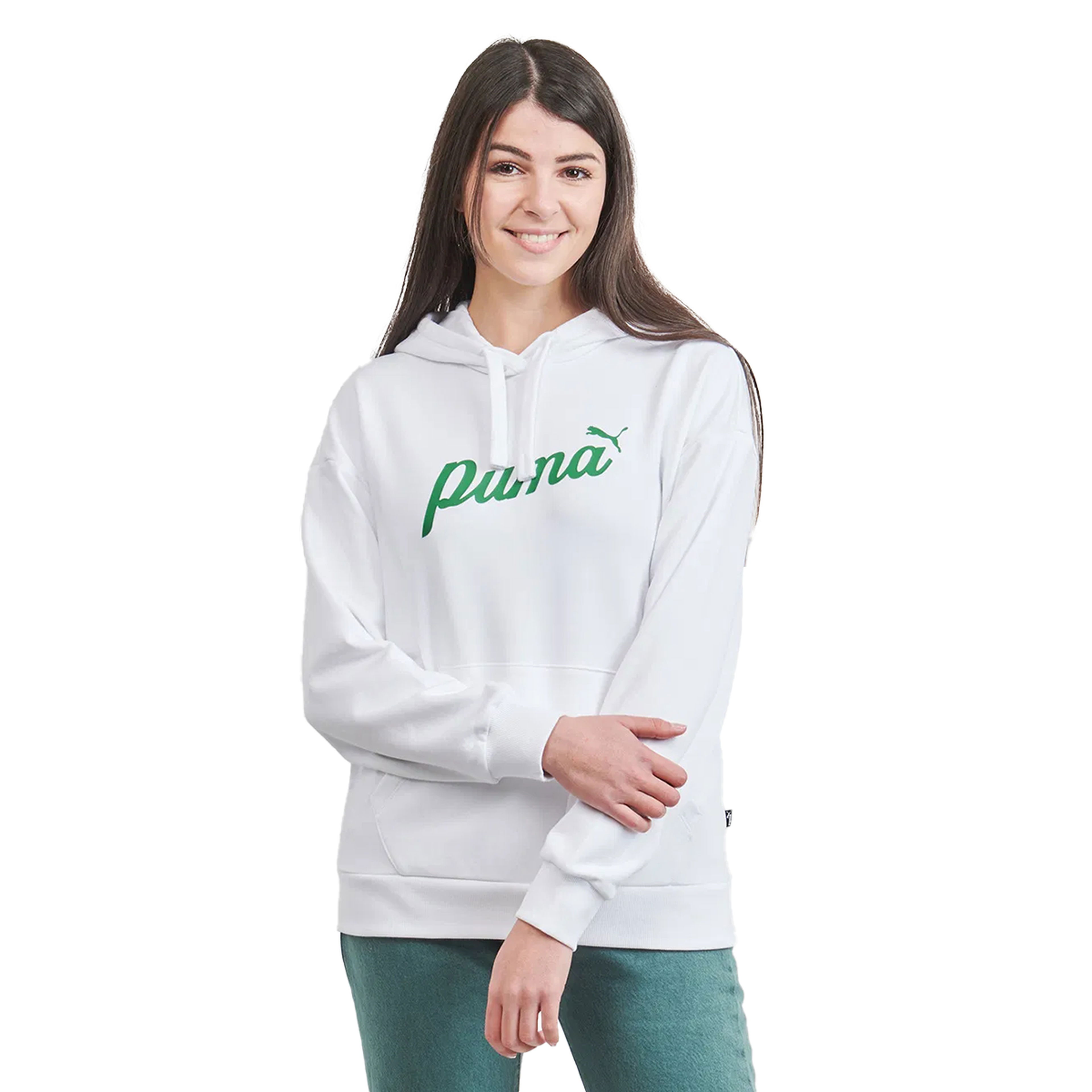 Essential+ Kadın Beyaz Günlük Stil Sweatshirt 67934802