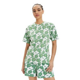 Essentials+ Kadın Yeşil Günlük Stil T-Shirt 67949386