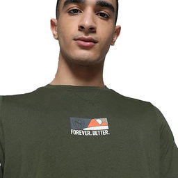 Better Sportswear Erkek Yeşil Günlük Stil T-Shirt 68175770