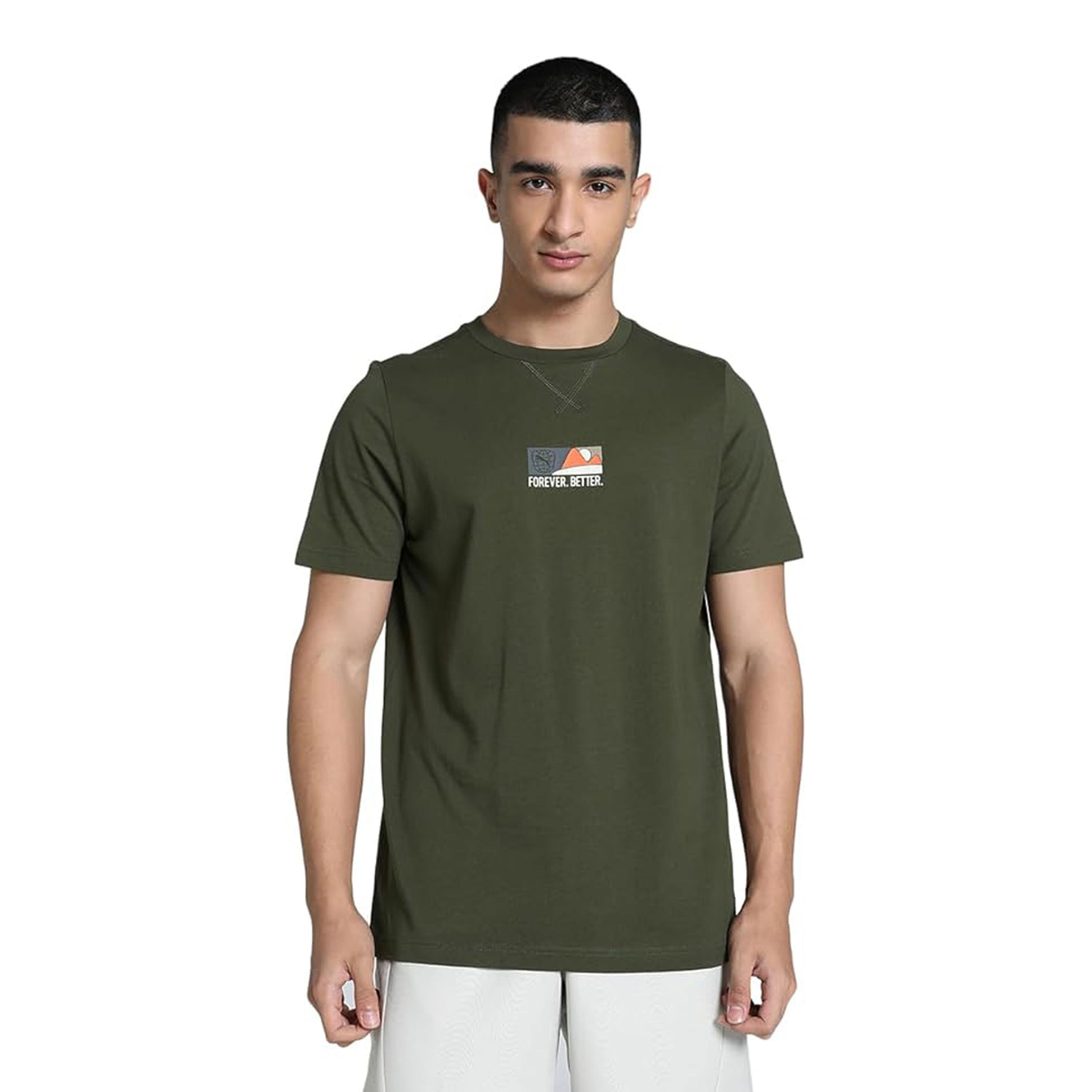 Better Sportswear Erkek Yeşil Günlük Stil T-Shirt 68175770