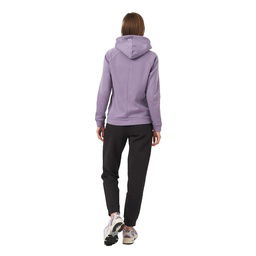 Classic Hooded Tracksuit Fl Kadın Mor Günlük Stil Eşofman Takımı 68303530