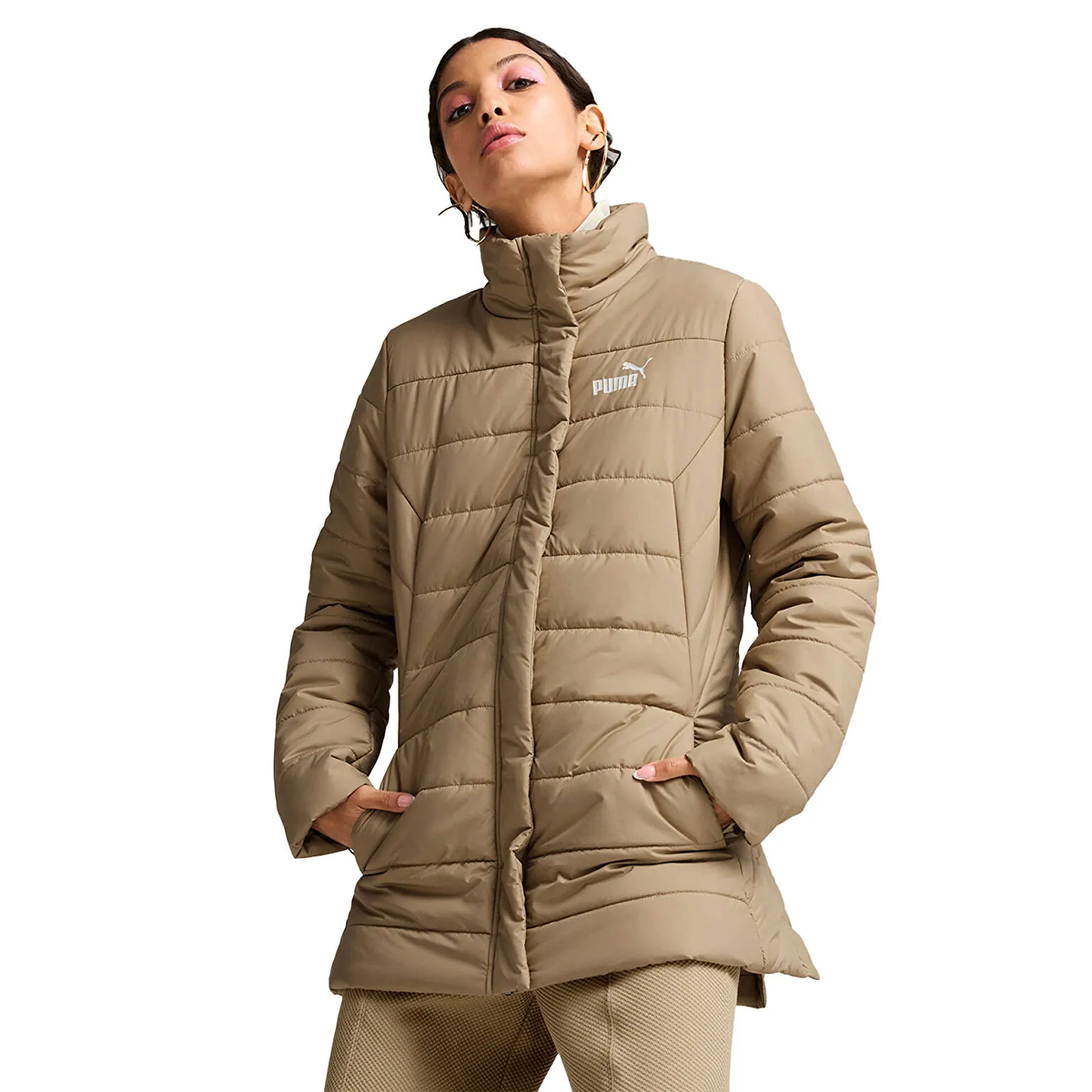 Essentials+ Kadın Bej Günlük Stil Mont 67536467