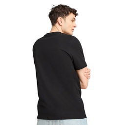 Class Erkek Siyah Günlük Stil T-Shirt 68464301