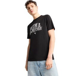 Class Erkek Siyah Günlük Stil T-Shirt 68464301