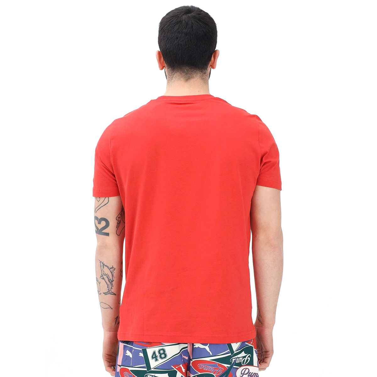 Graphics Icon Unisex Kırmızı Günlük Stil T-Shirt 68482915