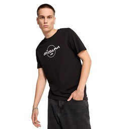 F1 Japan  Erkek Siyah Günlük Stil T-Shirt 63017501