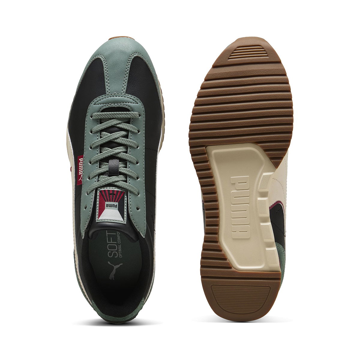 R78 Erkek Siyah Sneaker Ayakkabı 40069701