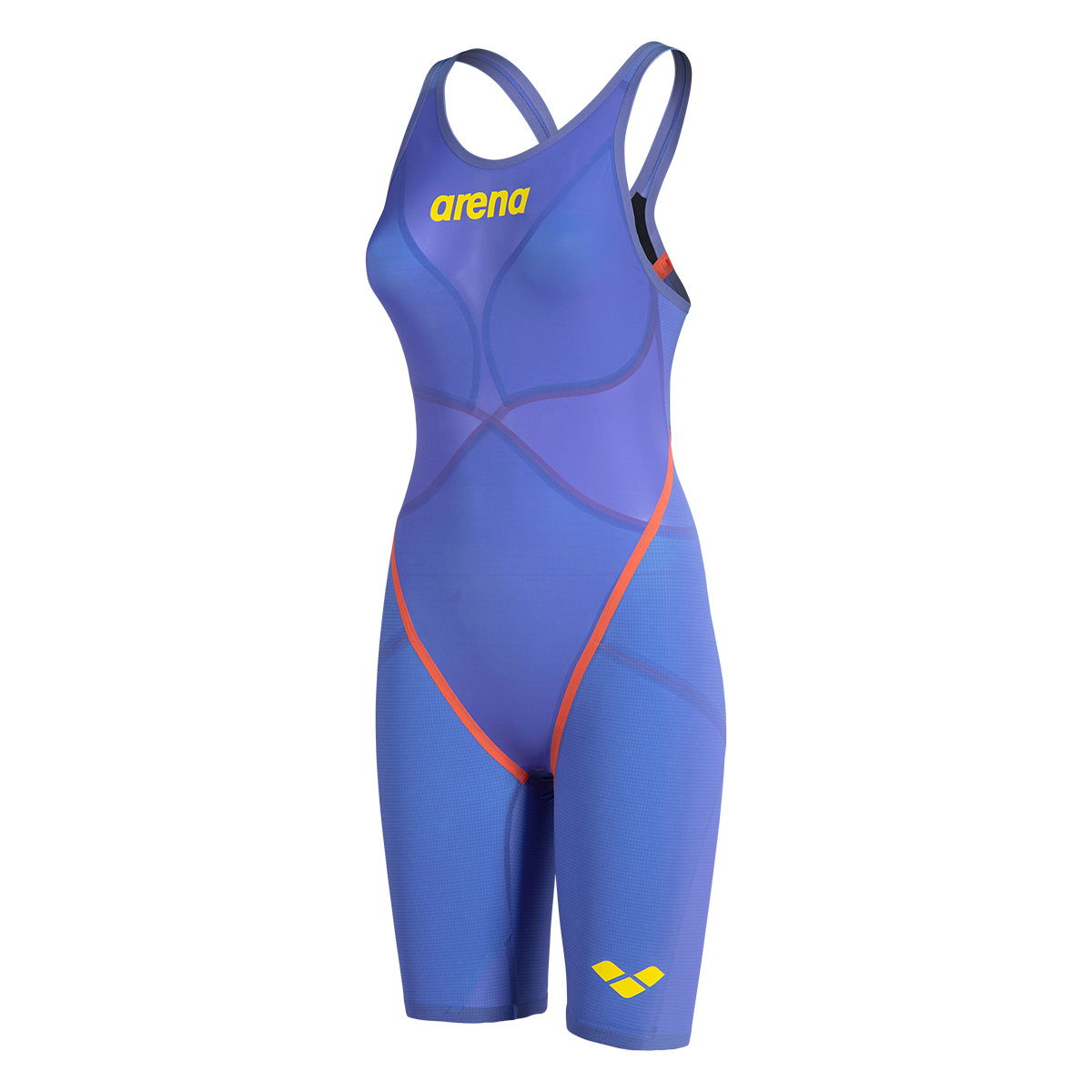 Powerskin Carbon Glide Le Ob Kadın Mor Yüzücü Yarış Mayosu 006310115