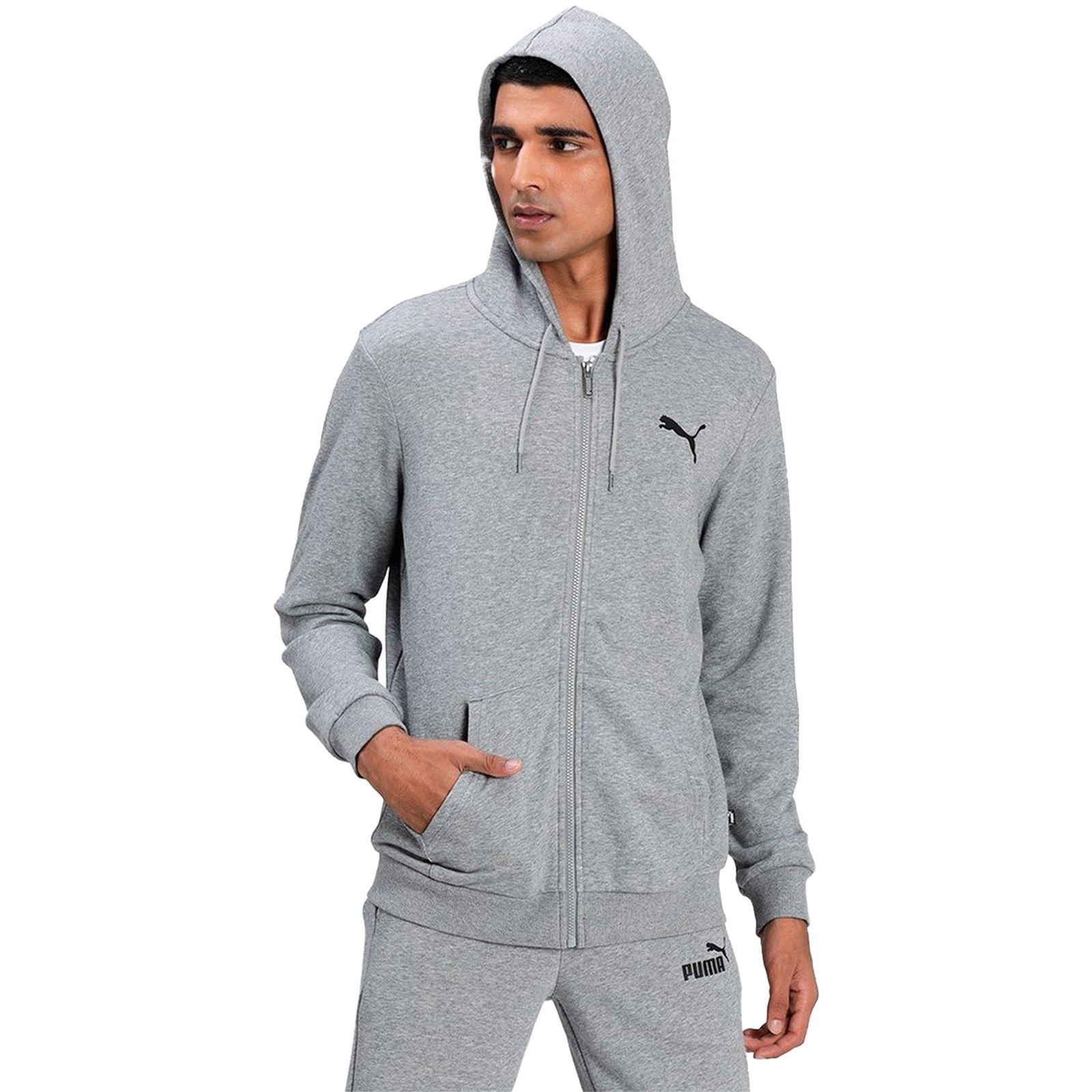 Essential Erkek Gri Günlük Stil Sweatshirt 58670453