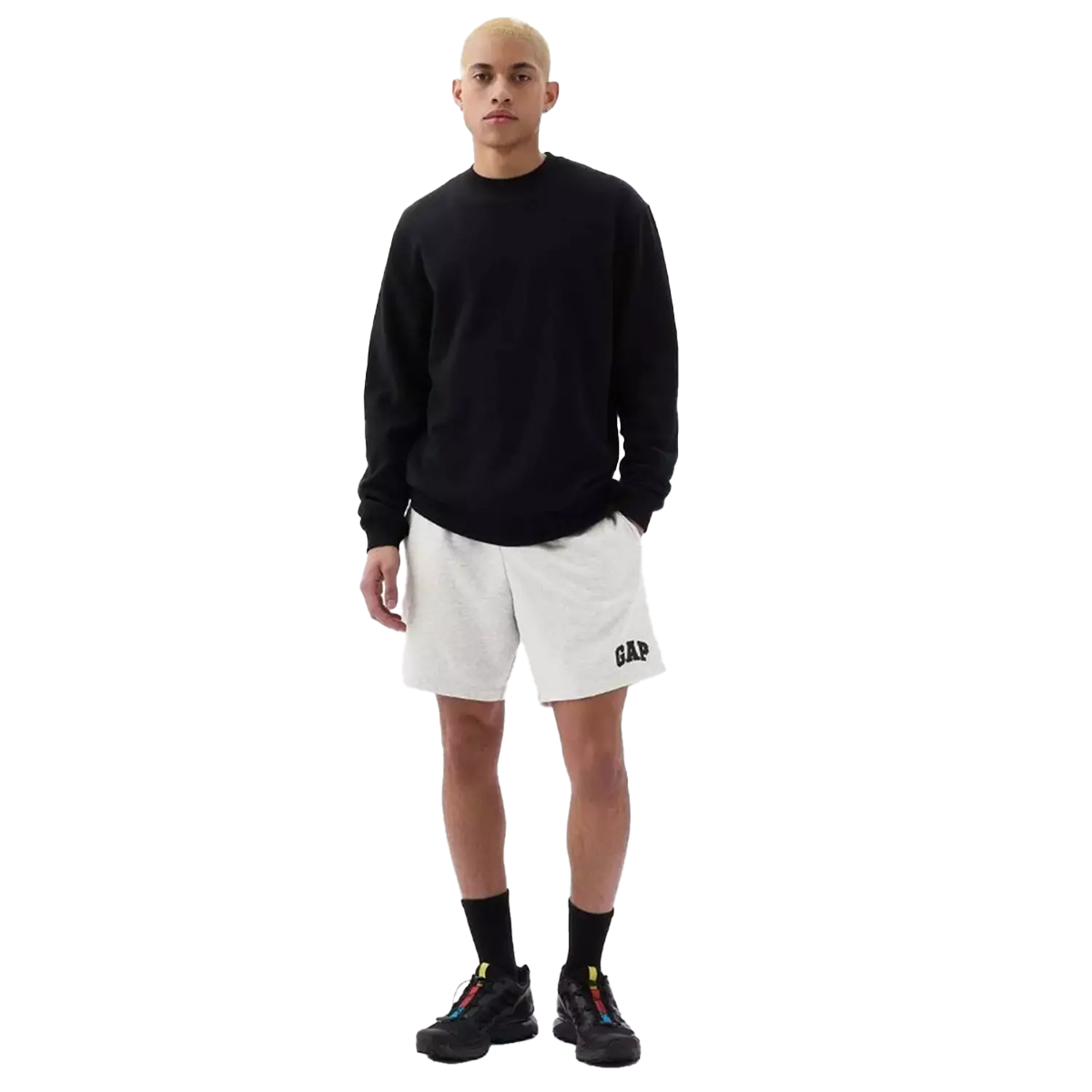 V-Frch Ft Heritage Erkek Gri Günlük Stil Şort 868464002