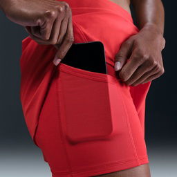 Swift Dri-Fit Kadın Kırmızı Koşu Şortu HJ5376-696