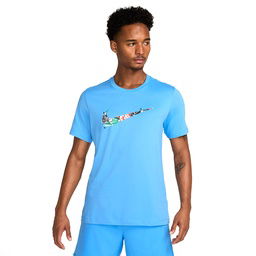 Run Energy Dri-Fit Erkek Mavi Koşu T-Shirt HJ3658-412