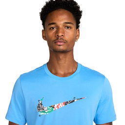 Run Energy Dri-Fit Erkek Mavi Koşu T-Shirt HJ3658-412