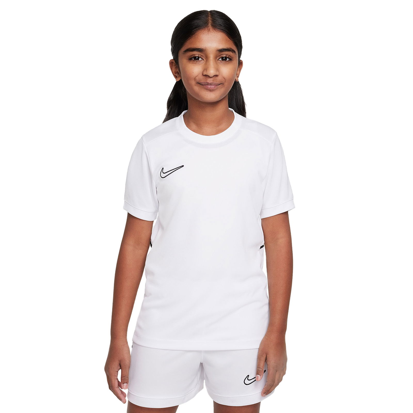Academy Dri-Fit Çocuk Beyaz Futbol T-Shirt HJ3716-100