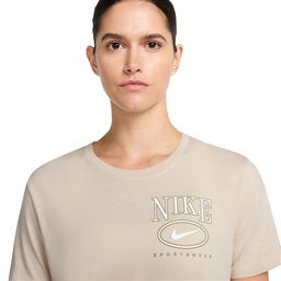 Club Kadın Beyaz Günlük Stil T-Shirt IB2447-104