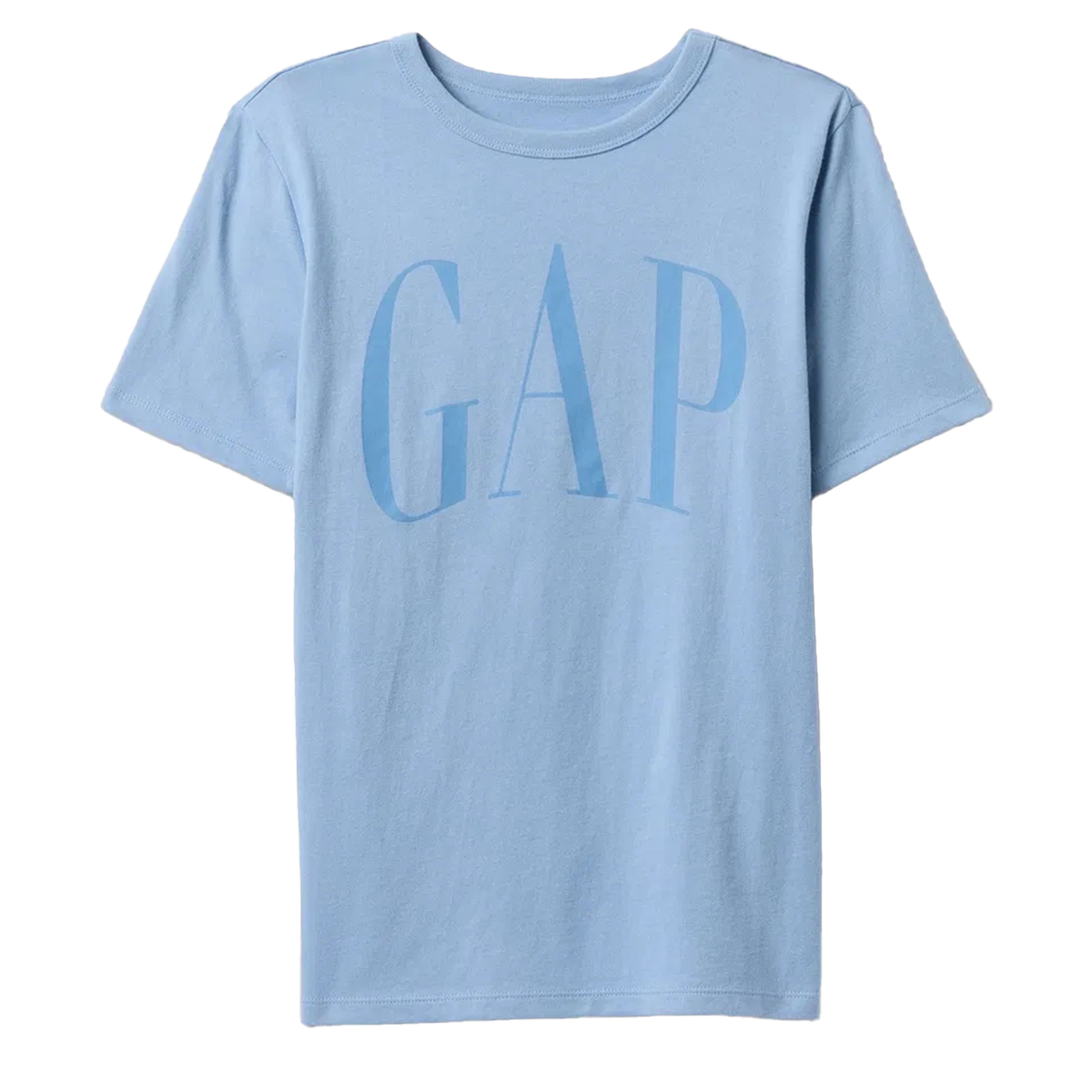 V-Frch Logo Arch Çocuk Mavi Günlük Stil T-Shirt 708411003