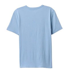 V-Frch Logo Arch Çocuk Mavi Günlük Stil T-Shirt 708411003