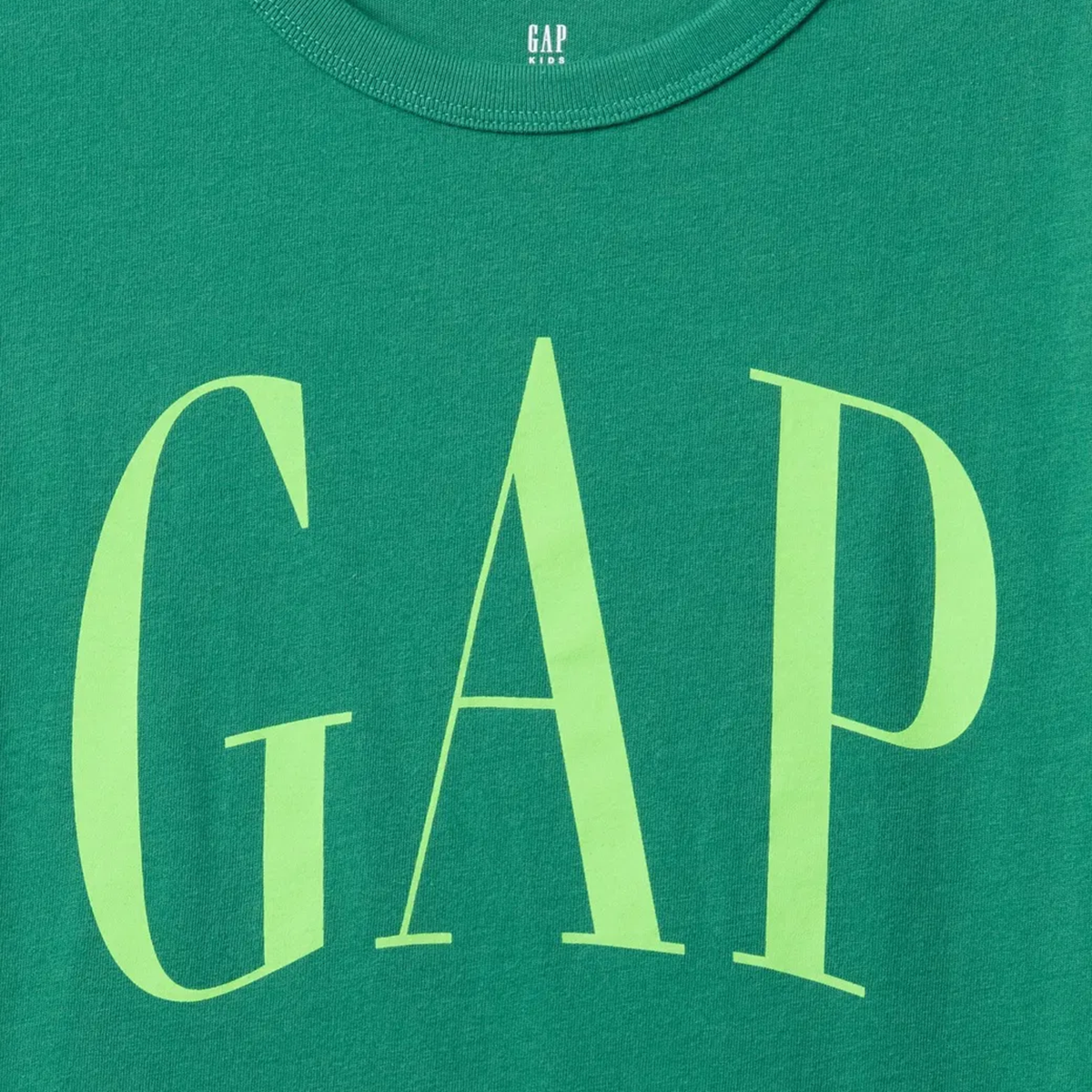 V-Frch Logo Arch Çocuk Yeşil Günlük Stil T-Shirt 708411000