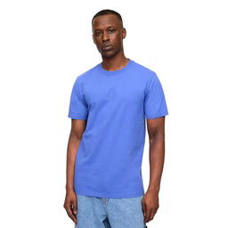 V-Everyday Erkek Mavi Günlük Stil T-Shirt 842063049