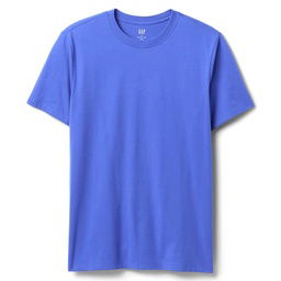 V-Everyday Erkek Mavi Günlük Stil T-Shirt 842063049