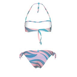 Water Prints Kadın Çok Renkli Yüzücü Bikini 007083801