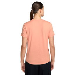 Club Kadın Turuncu Günlük Stil T-Shirt DX7902-844