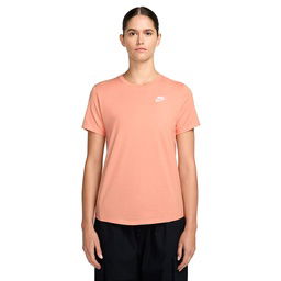 Club Kadın Turuncu Günlük Stil T-Shirt DX7902-844