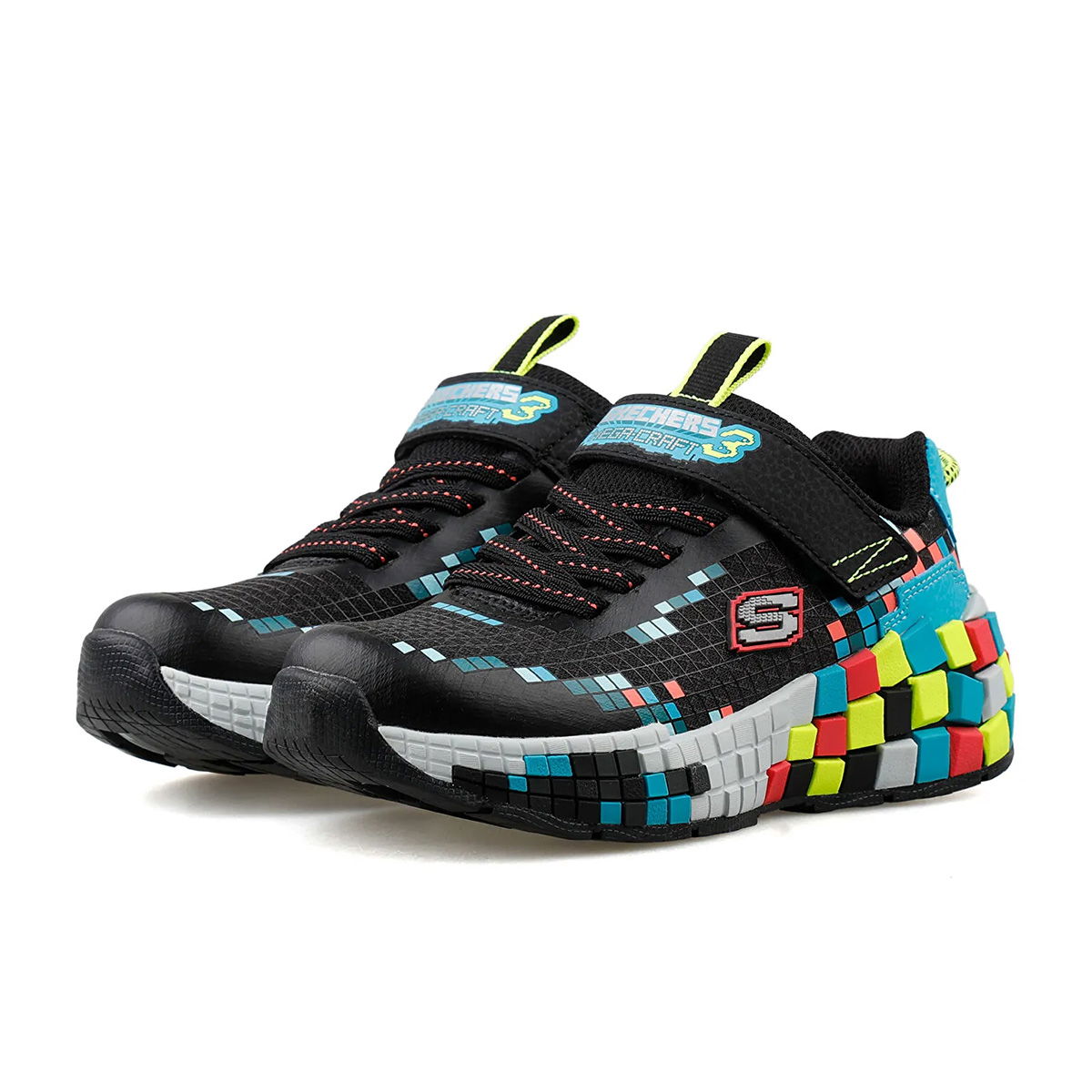 Megacraft 3.0 Çocuk Siyah Sneaker Ayakkabı 402182L BKMT