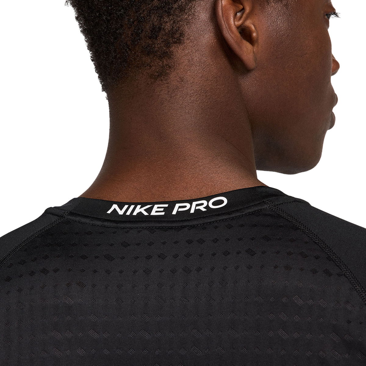 Pro Erkek Siyah Antrenman T-Shirt HJ4055-010
