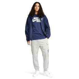 Just Do It Erkek Mavi Günlük Stil T-Shirt AR5006-410