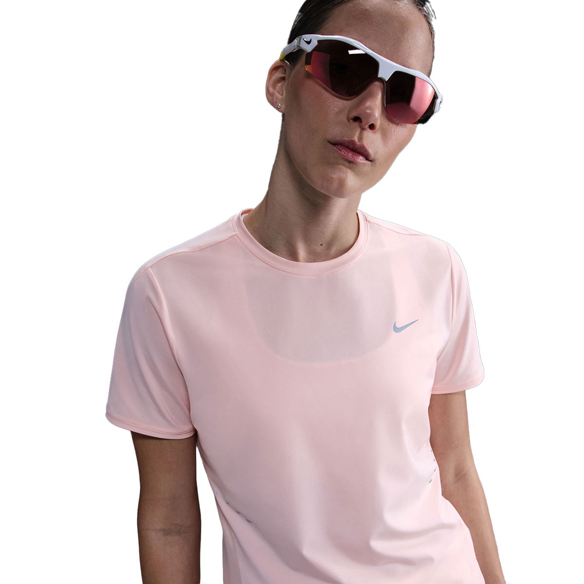 Swift Dri-Fit Kadın Kırmızı Koşu T-Shirt HM9698-607