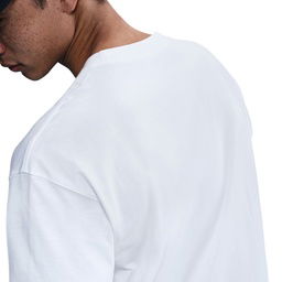 M90 Erkek Beyaz Günlük Stil T-Shirt IB1382-100