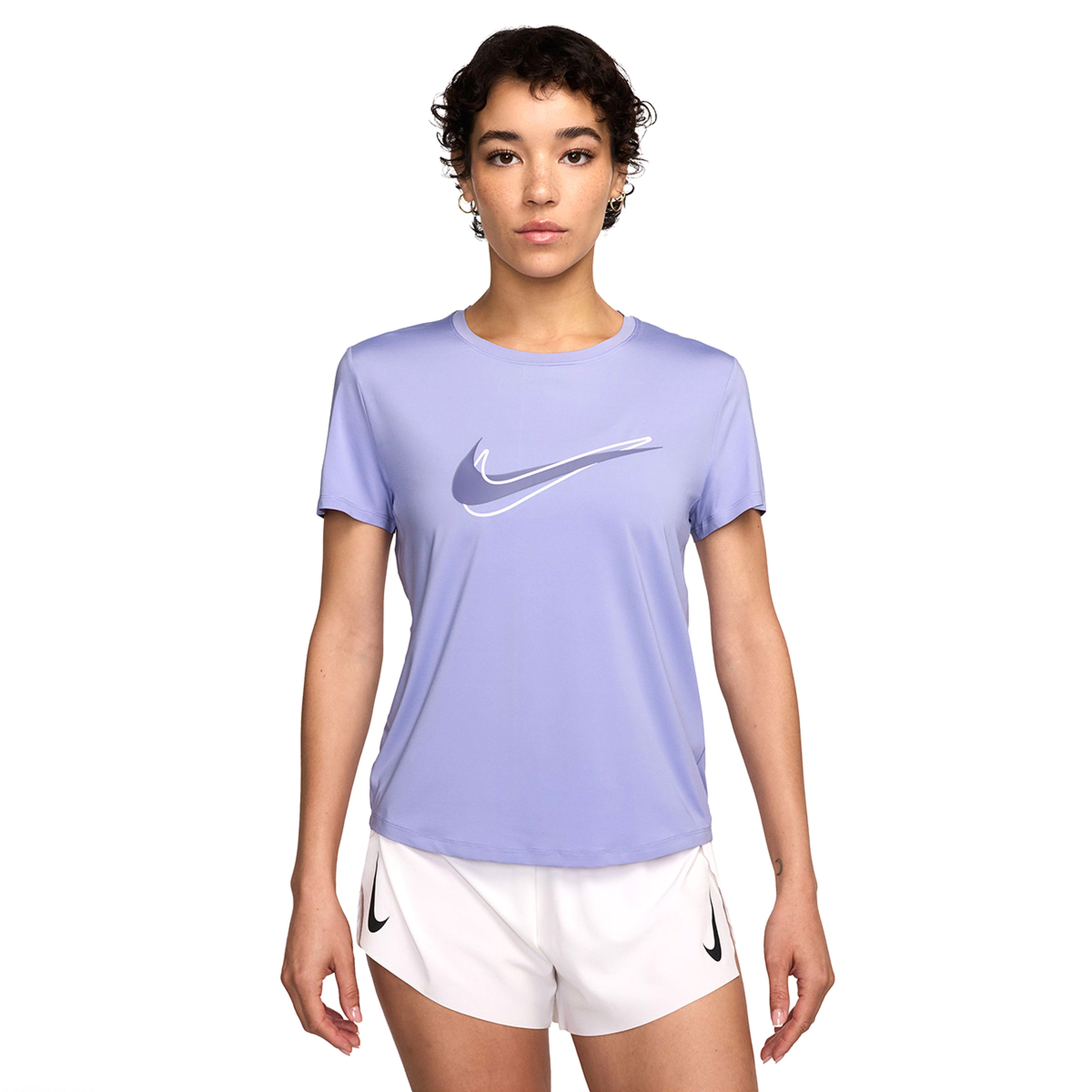 One Kadın Mor Koşu T-Shirt HJ2204-533