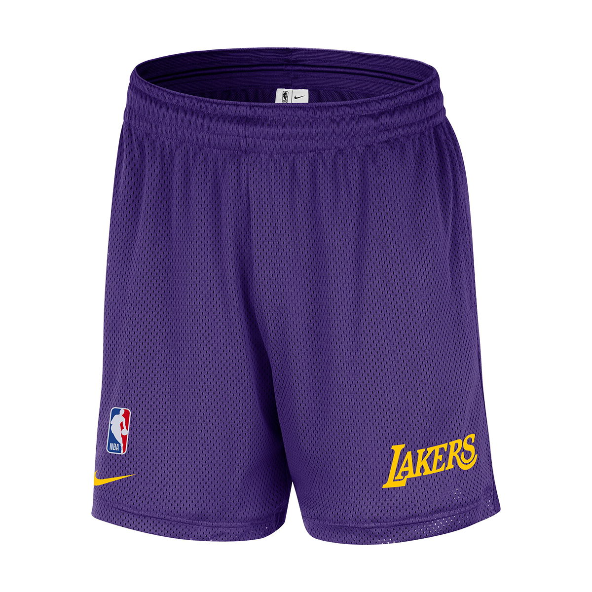 Los Angeles Lakers NBA Erkek Mor Basketbol Şort FQ3393-504