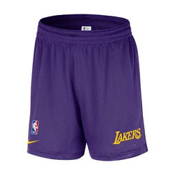 Los Angeles Lakers NBA Erkek Mor Basketbol Şort FQ3393-504