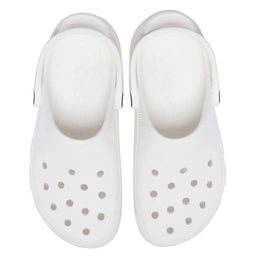 Classic Platform Clog Kadın Beyaz Günlük Stil Terlik 206750_100
