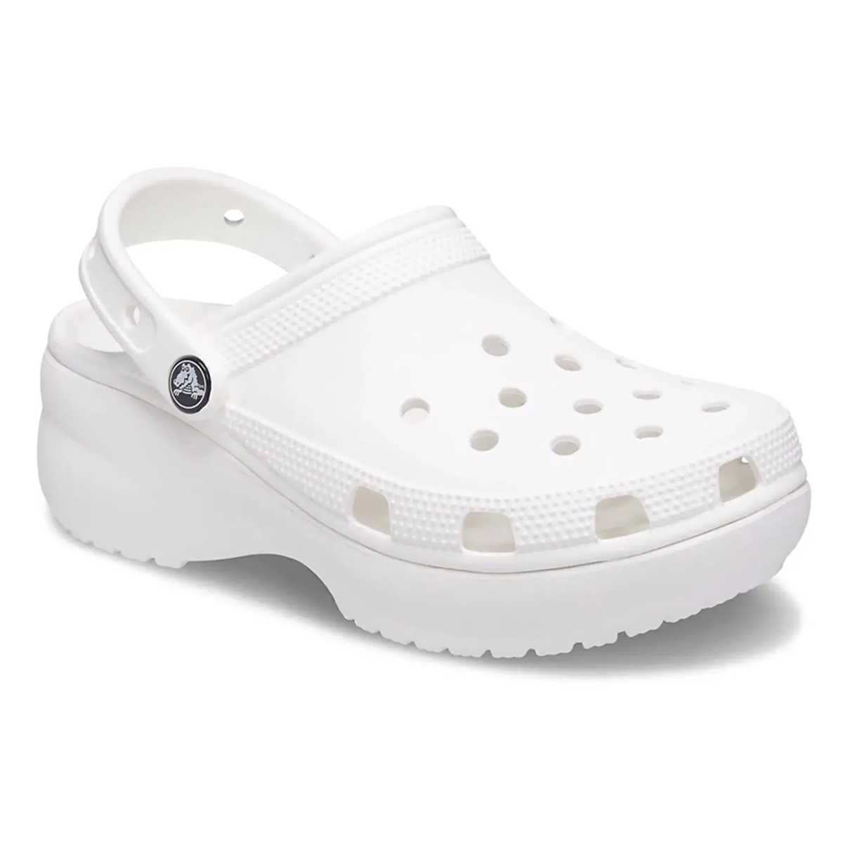 Classic Platform Clog Kadın Beyaz Günlük Stil Terlik 206750_100