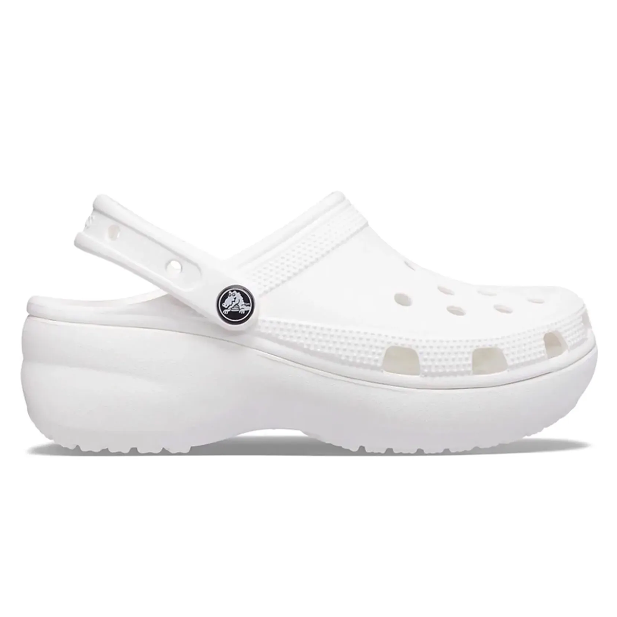 Classic Platform Clog Kadın Beyaz Günlük Stil Terlik 206750_100