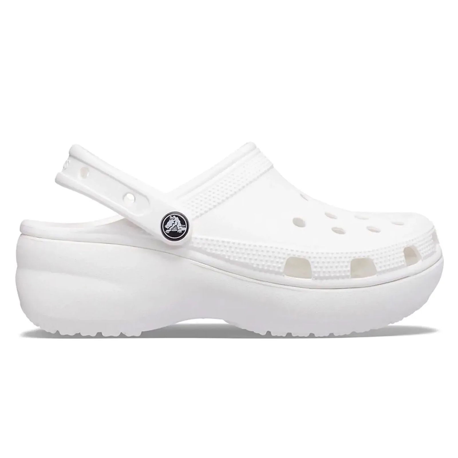 Classic Platform Clog Kadın Beyaz Günlük Stil Terlik 206750_100