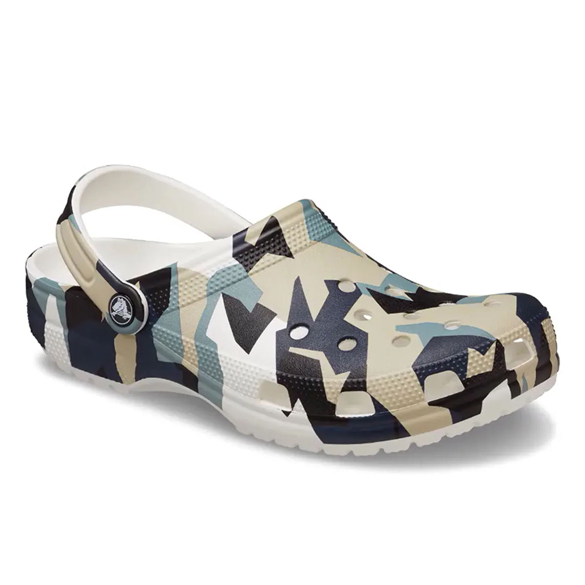 Geo Camo Clog Unisex Çok Renkli Günlük Stil Terlik 211009_94S