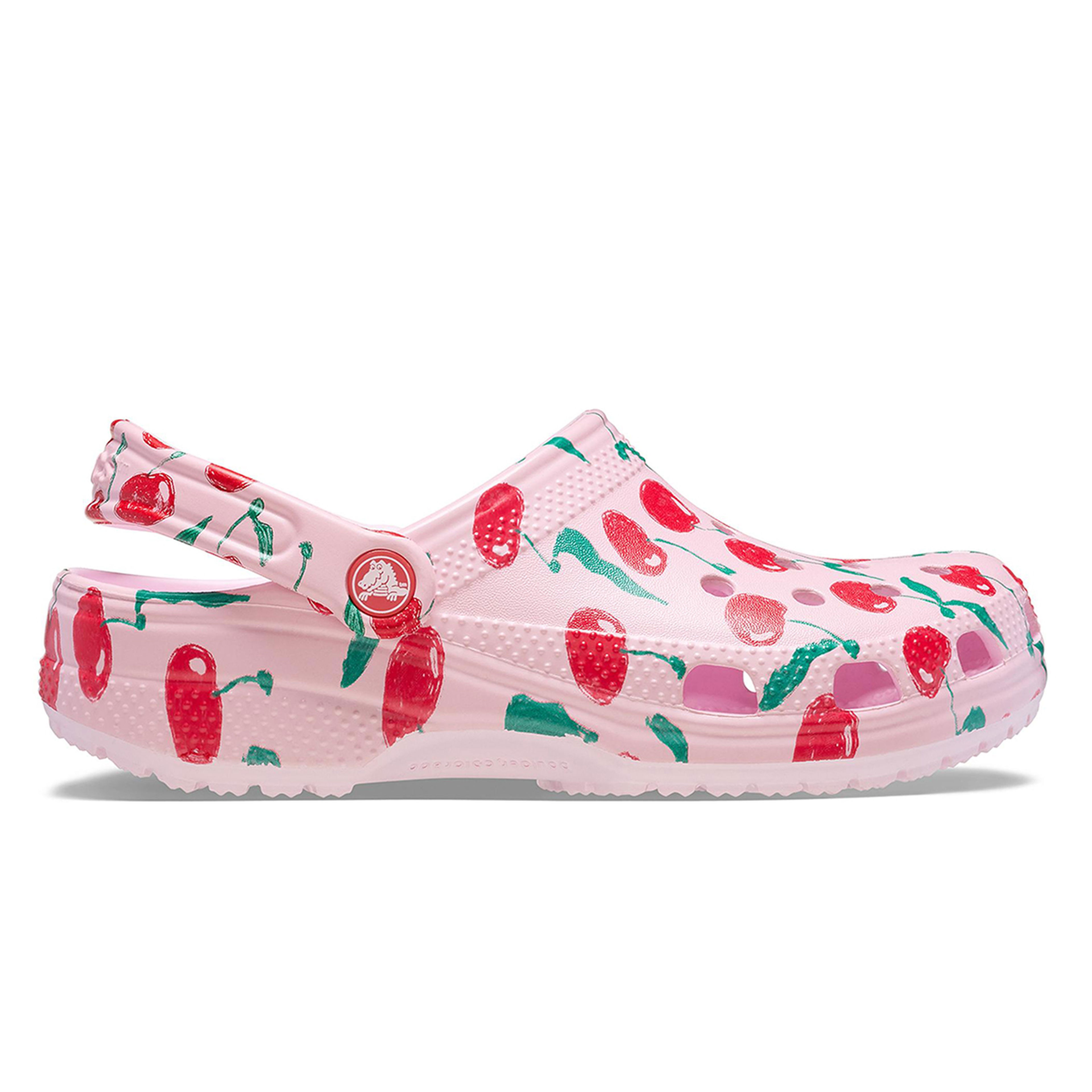 Classic Fresh Fruits Clog Unisex Pembe Günlük Stil Terlik 211008_6ZW